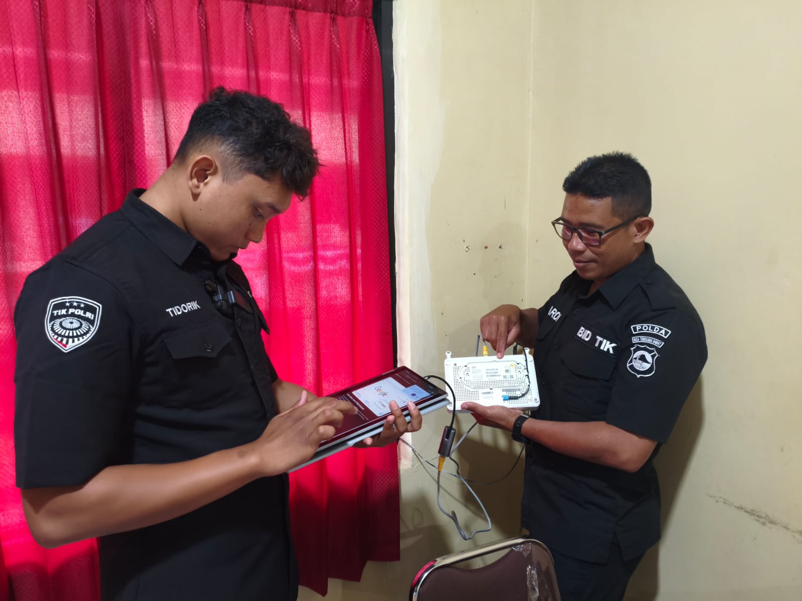 Bid TIK Polda NTB Sukses Optimalkan Jaringan Internet di Enam Satker Utama